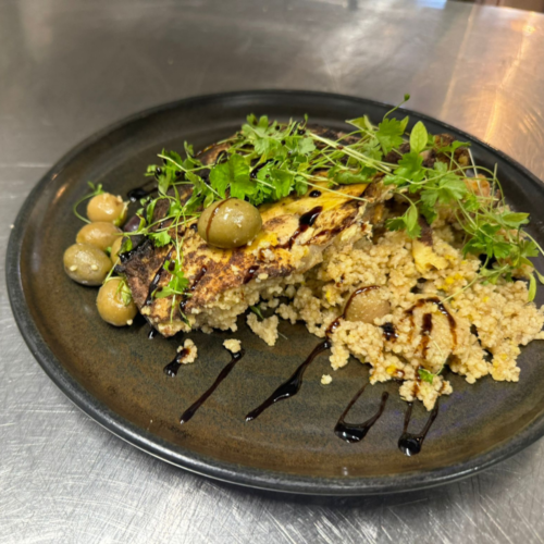 Moroccan Chicken with Lemons & Cous Cous